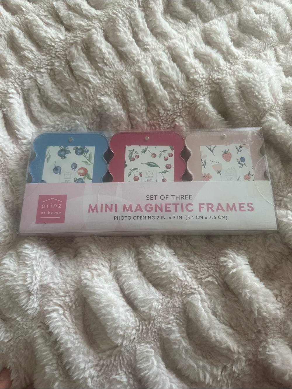 Set of Three Mini Magnetic  Frames